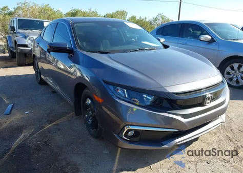 2020 Honda Civic Ex from USA, damaged, VIN 19XFC1F35LE011869
